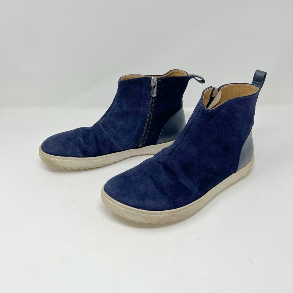 Birkenstock Navy Ankle Boots - Picture 10 of 16